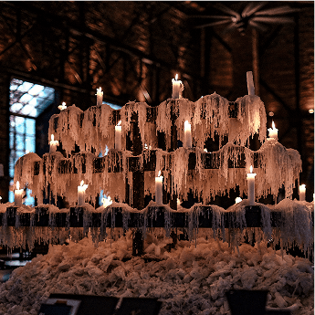 Área externa do restaurante Kais