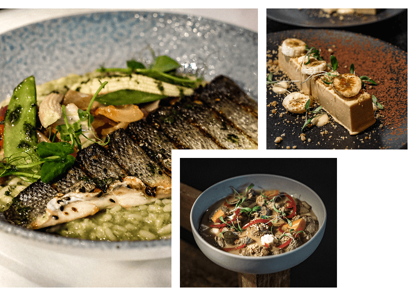 Restaurant dining table